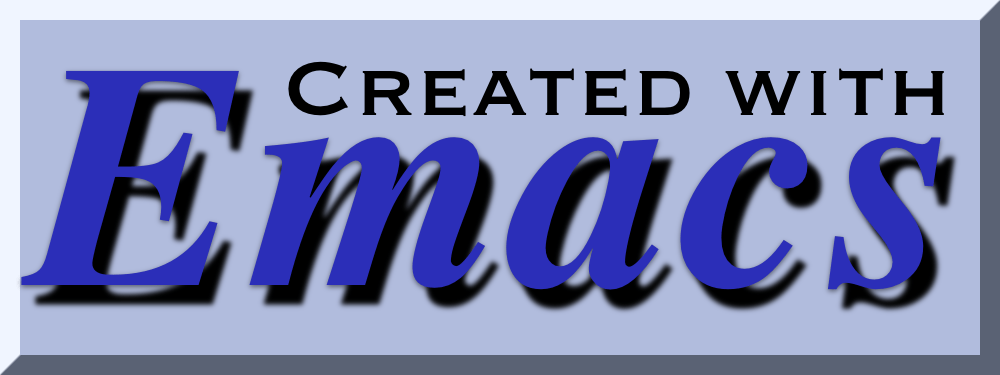 Created with Emacs